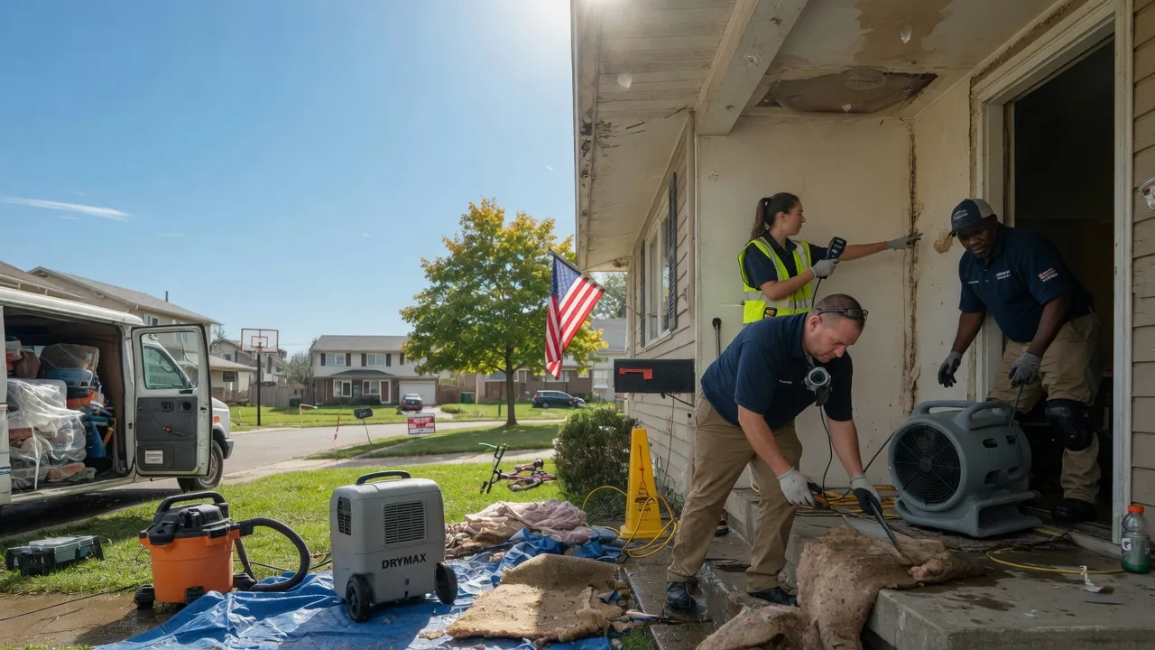 Water Damage Restoration in Newark, OH near me